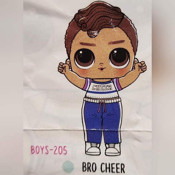 LOL Surprise Dolls Boys Series 2 Cheer Bro (#1) - Picture 4 of 4